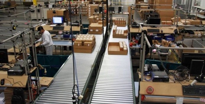 Photo of a Lenovo manufacturing facility Photo of a Lenovo manufacturing facility
