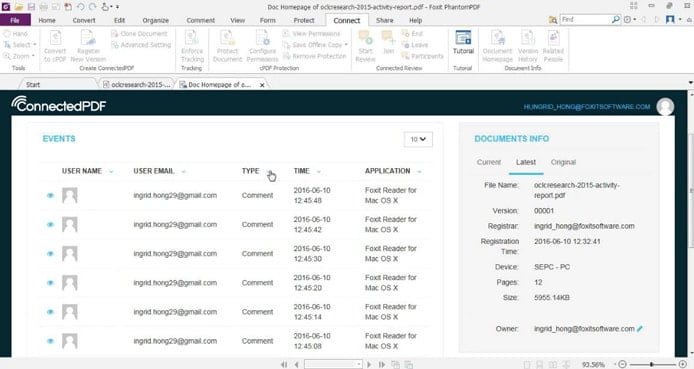 Screenshot of ConnectedPDF Screenshot of ConnectedPDF