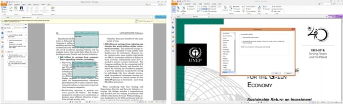 Screenshots of Foxit Reader Screenshots of Foxit Reader