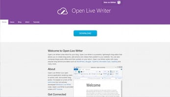 Open Live Writer screenshot