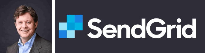 Scott Heimes's headshot and SendGrid logo Scott Heimes's headshot and SendGrid logo