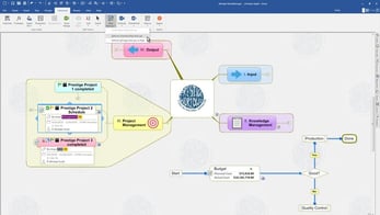 Screenshot of MindManager for Enterprise UI
