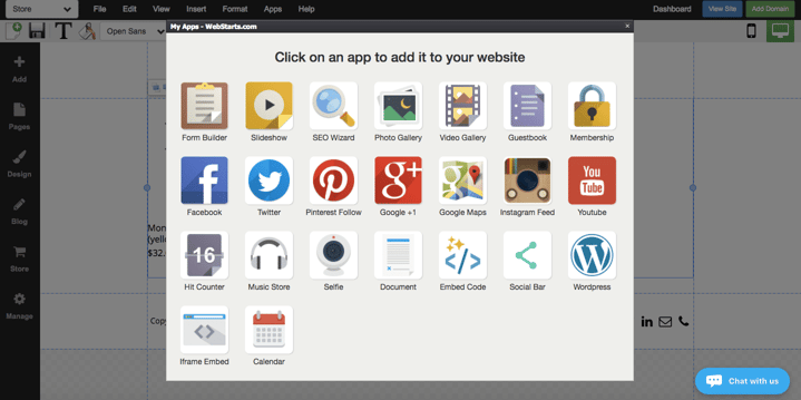Webstarts Apps Screenshot
