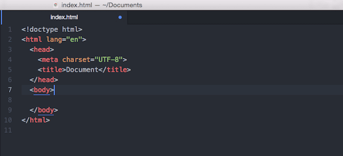 Screenshot of index.html Screenshot of index.html