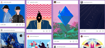 Screenshot of Tumblr blog profiles Screenshot of Tumblr blog profiles