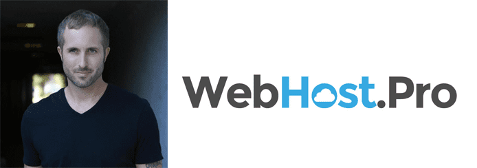 Charles Yarborough's headshot and WebHost.Pro logo Charles Yarborough's headshot and WebHost.Pro logo
