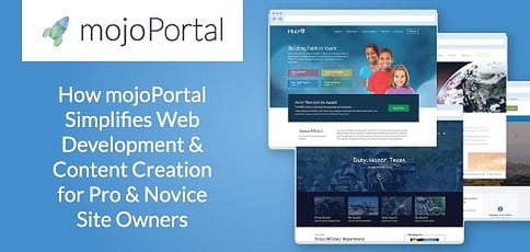 Mojoportal Simplifies Web Development And Content Entry For Pros And Novices Mojoportal Simplifies Web Development And Content Entry For Pros And Novices