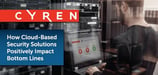How Cyren’s 100% Cloud-Based Security Solutions Are Saving Businesses Time &amp; Money Through Lightning-Speed Threat Identification &amp; Mitigation