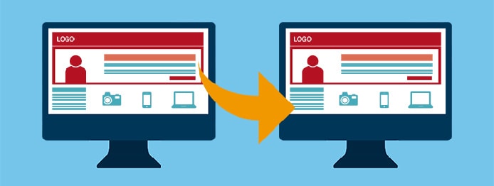 Illustration of site transfers