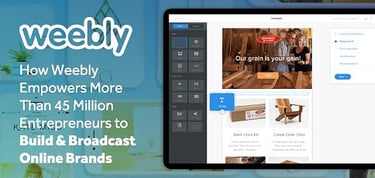 How Weebly Empowers Entrepreneurs To Build And Broadcast Brands Online
