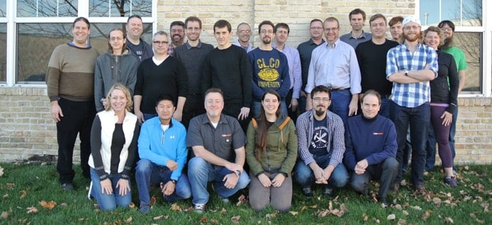 Photo of the CodeWeavers team Photo of the CodeWeavers team