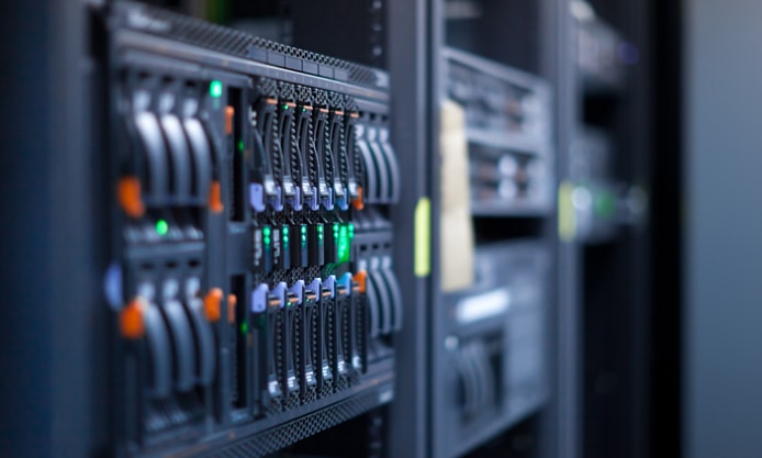 Photo of a server