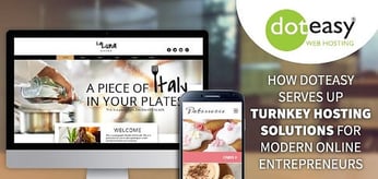 Doteasy — A Pioneer in the Early Hosting Space Now Serves Up Turnkey Website Solutions to More Than 500K Online Entrepreneurs Worldwide