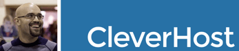 Derek Silva's headshot and the CleverHost logo