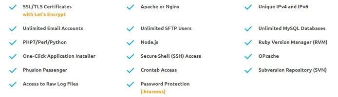 List of advanced features of DreamHost VPS List of advanced features of DreamHost VPS