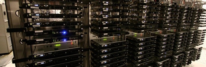 Photo of a HostUS server rack Photo of a HostUS server rack
