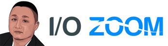 Rendering of Kiet Duon's headshot and the IO Zoom logo