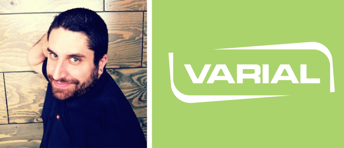 Ryan Smith's headshot and the Varial Hosting logo Ryan Smith's headshot and the Varial Hosting logo