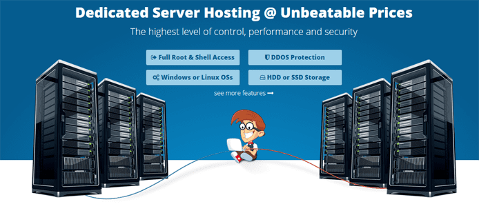 Screenshot depicting THCServers's new dedicated hosting option Screenshot depicting THCServers's new dedicated hosting option