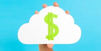 Photo illustration of cloud hosting prices