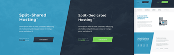 Screenshot of Crucial Hosting's service offerings