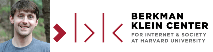Daniel Jones's headshot and the Berkman Klein Center logo Daniel Jones's headshot and the Berkman Klein Center logo