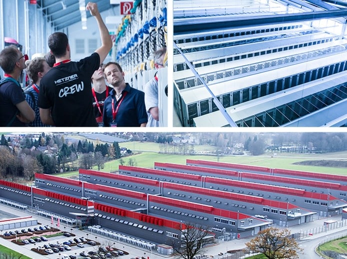 Images of Hetzner Online datacenter