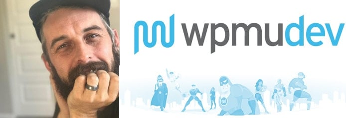 Image of Joshua Dailey with WPMU DEV logo and mascots Image of Joshua Dailey with WPMU DEV logo and mascots