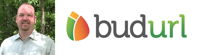 Andy Meadows's headshot and the BudURL logo Andy Meadows's headshot and the BudURL logo