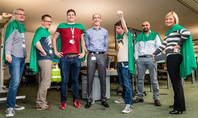 Photo of the Zen Internet team Photo of the Zen Internet team