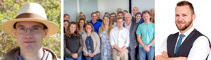 Images of Nick Craig-Wood, Tom Owens, and Memset employees Images of Nick Craig-Wood, Tom Owens, and Memset employees