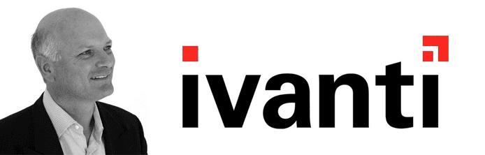 Phil Merson's headshot and the Ivanti logo Phil Merson's headshot and the Ivanti logo