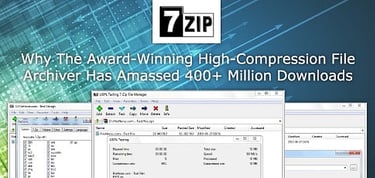 7 Zip Delivers An Effective High Compression Open Source File Archiver