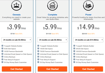 Truepath Hosting Packages