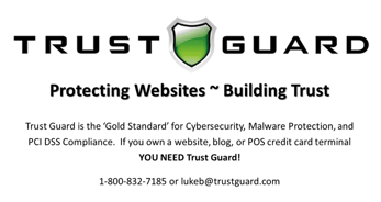 Trust Guard logo and promotional text