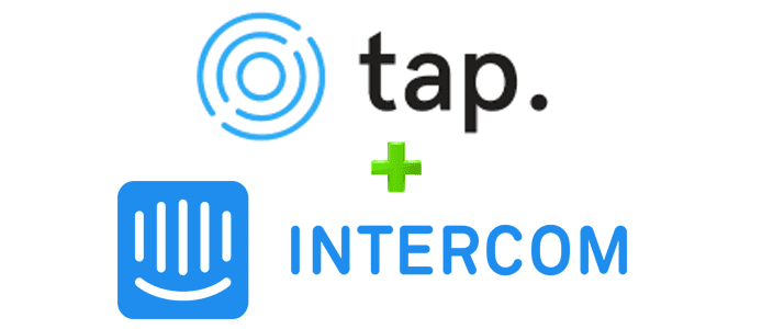 The Tap and Intercom logos The Tap and Intercom logos
