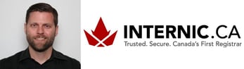 Image of Brett Tackaberry and the Internic logo