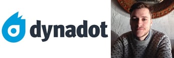 Image of Barry Couglan and the Dynadot logo