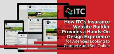 Itc Insurance Website Builder Provides Hands On Design Experience