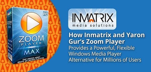 Inmatrix Zoom Player Provides Flexible Windows Media Player Alternative