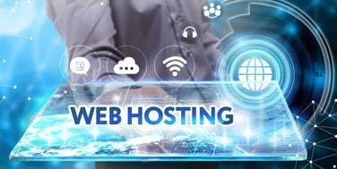 Web hosting icons