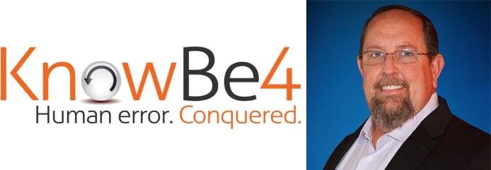 Image of Erich Kron and the KnowBe4 logo Image of Erich Kron and the KnowBe4 logo