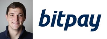 Image of Jason Dreyzehner and the BitPay logo