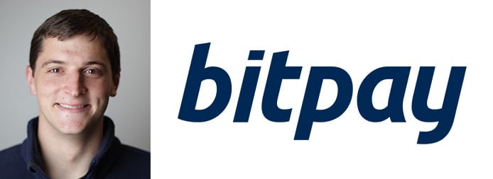 Image of Jason Dreyzehner and the BitPay logo Image of Jason Dreyzehner and the BitPay logo