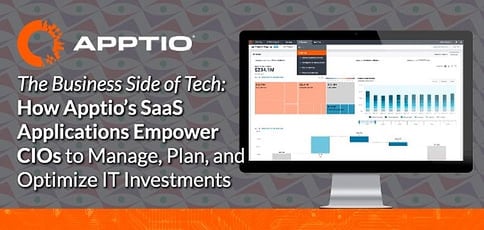 The Business Side of Tech: How Apptio’s SaaS Applications Empower CIOs to Manage, Plan, and Optimize Hybrid IT Investments The Business Side of Tech: How Apptio’s SaaS Applications Empower CIOs to Manage, Plan, and Optimize Hybrid IT Investments