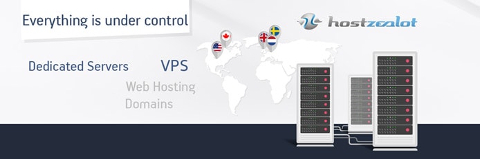 Graphic of HostZealot services Graphic of HostZealot services
