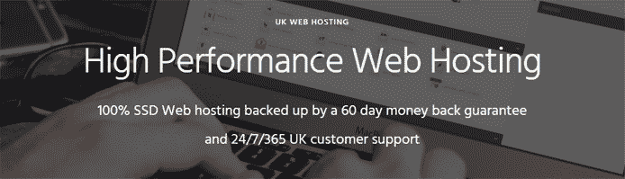 Screenshot of WebhostGB's hosting promo page Screenshot of WebhostGB's hosting promo page