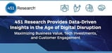 451 Research Provides Data-Driven Insights in the Age of Digital Disruption to Maximize Business Value, Tech Investments, and Customer Engagement