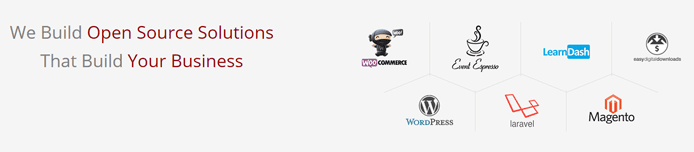 Graphic depicting some of the open-source solutions delivered by WisdmLabs Graphic depicting some of the open-source solutions delivered by WisdmLabs