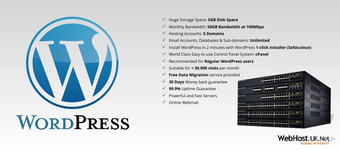 List of features that come with WebHost.UK.Net's WordPress packages List of features that come with WebHost.UK.Net's WordPress packages